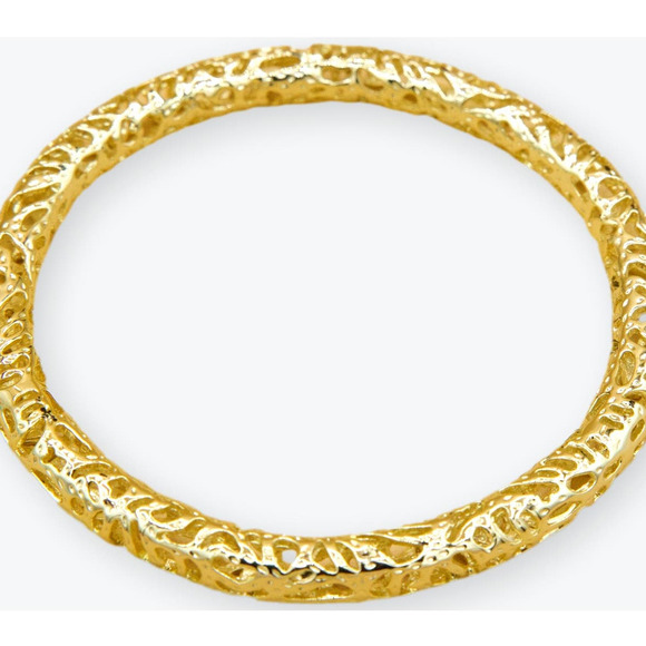 Kendra Scott Gold Plated Women Bangle - Picture 2 of 3